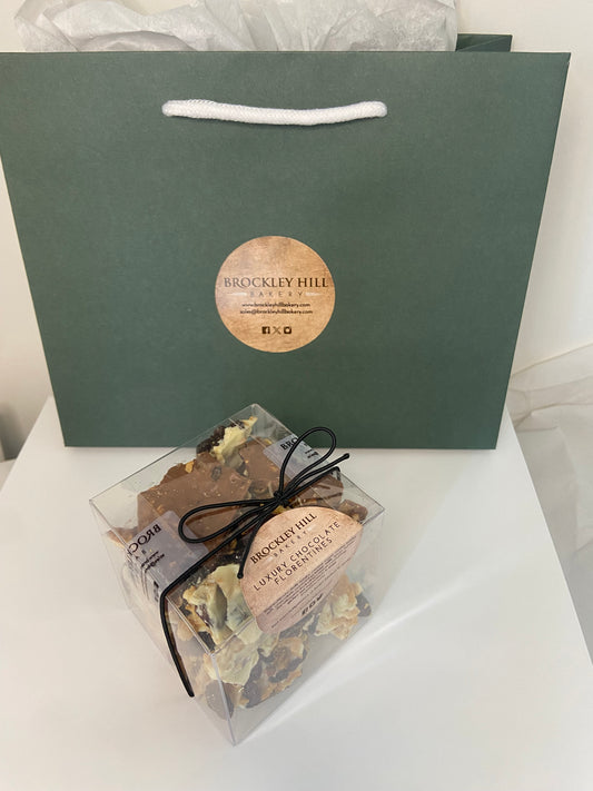 Luxury Chocolate Florentines in Cube ℮200g