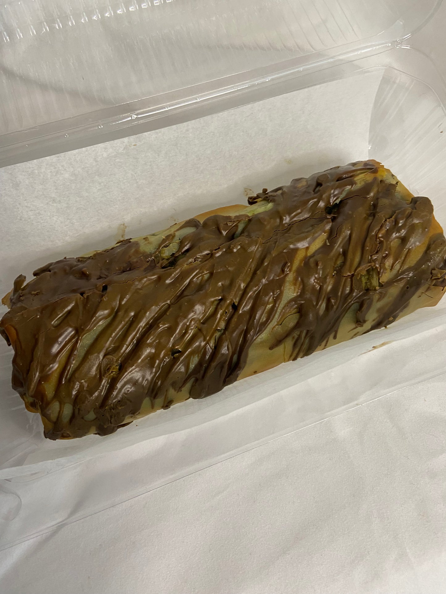 The Chocolate Pistachio Strudel